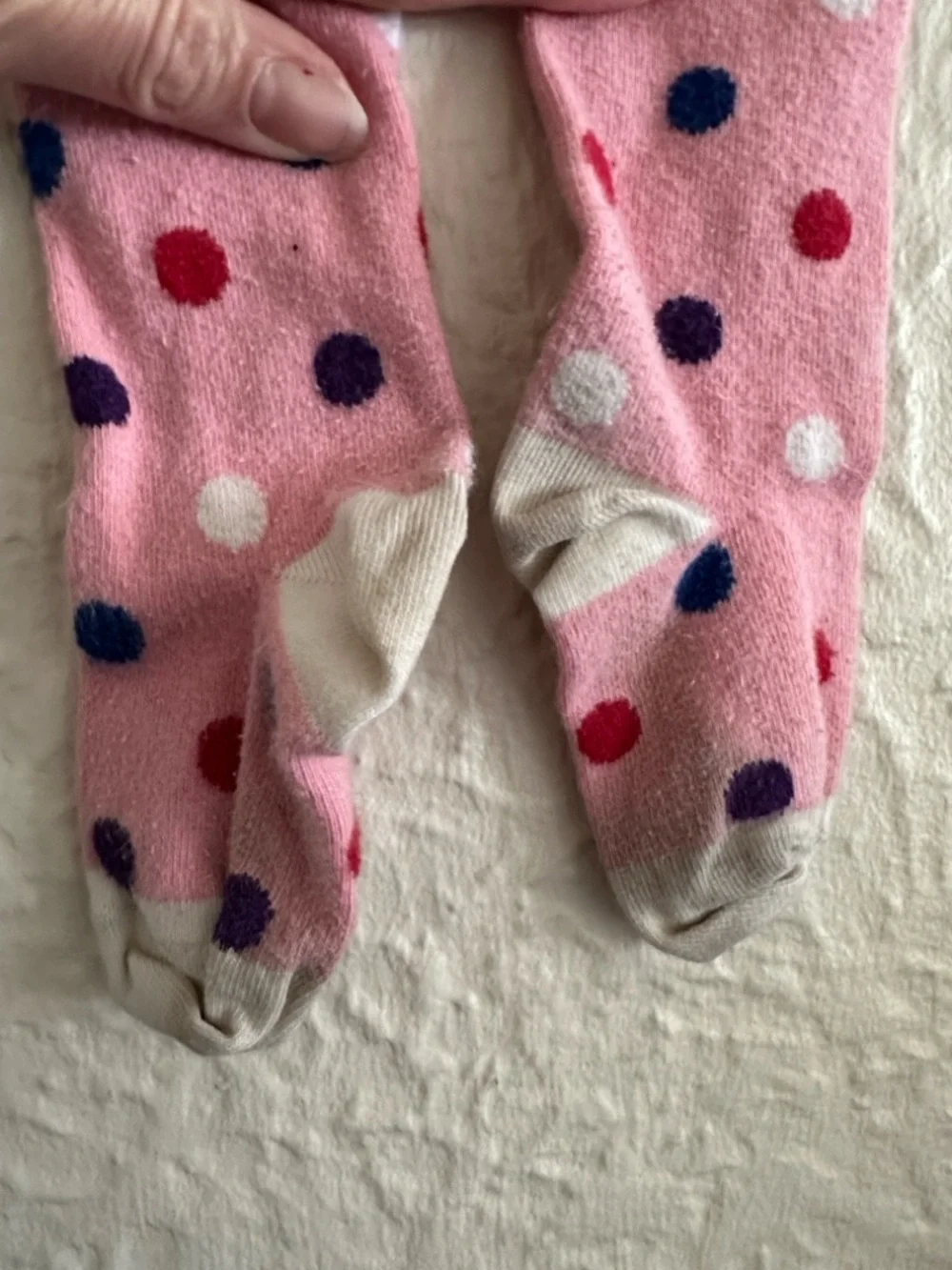Hanna Andersson Pitter Pattern Tights Perfect Pink